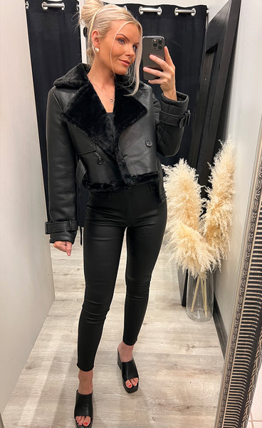 Simone jacket - black