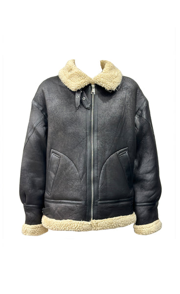 London jacket - black/beige