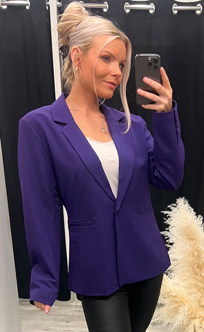 Lexi blazer - violet indigo