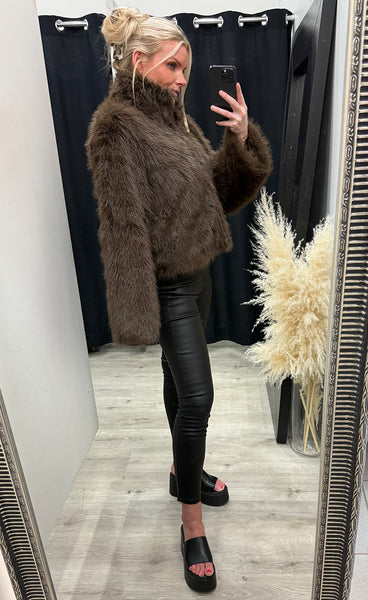 NOELLA N-Marietta jacket - chocolate