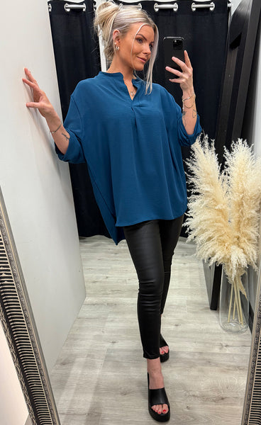 Remi blouse - ocean