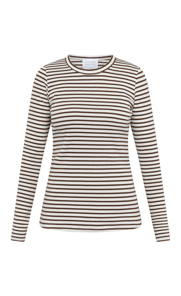 SP Eike longsleeve - cream/brown