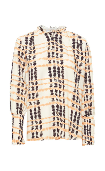 Irina blouse 1 - mauve chalk