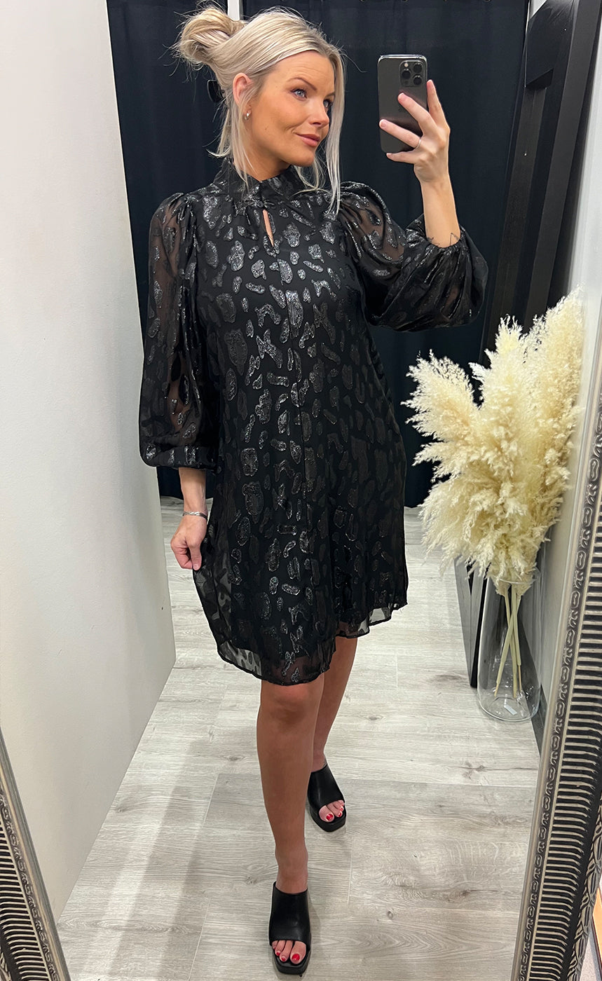 Sparkly dress 1 - black