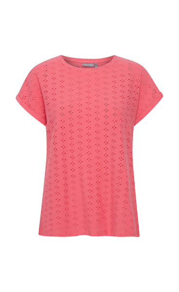 Jess tee - camellia rose