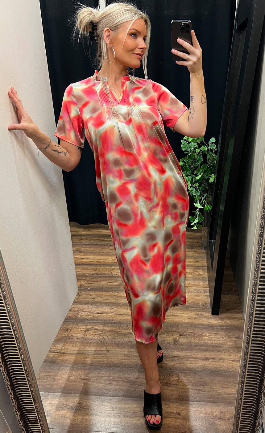Juliane dress - coral