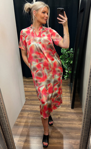 Juliane dress - coral