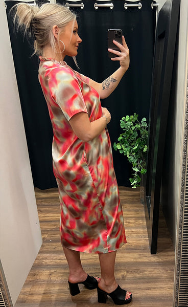 Juliane dress - coral