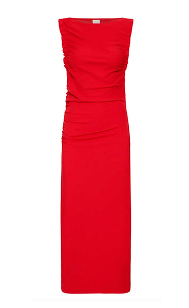 Matine dress 2 - racing red