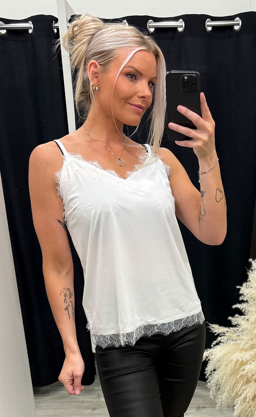 Bicco lace top - off white