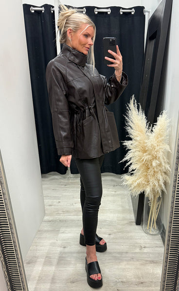 SP Livio jacket - dark chocolate
