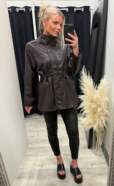 SP Livio jacket - dark chocolate