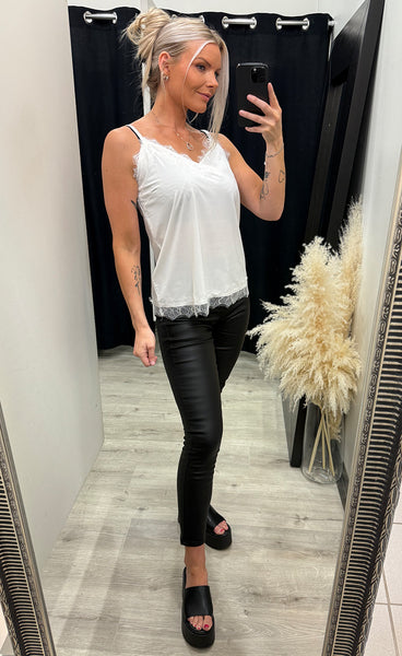 Bicco lace top - off white