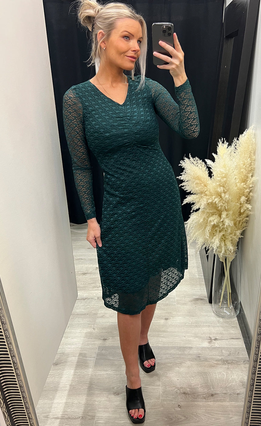 Ludmilla dress 1 - ponderosa pine