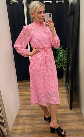 Elanina dress - white flower