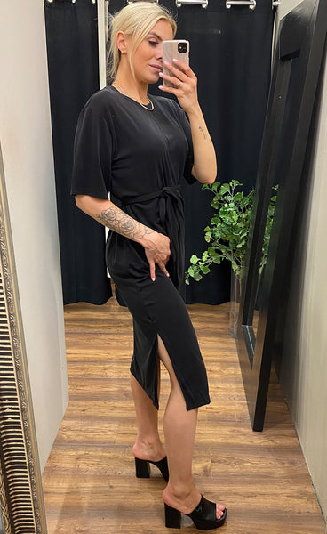 Deanie dress - black