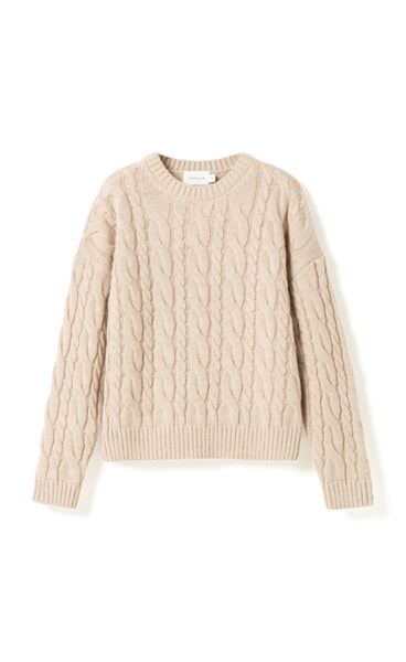 NOELLA N-Morgana knit - beige melange