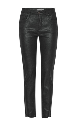 Tessa shimma pants - black