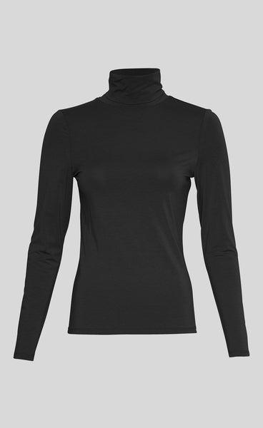 Betrina longsleeve top - black