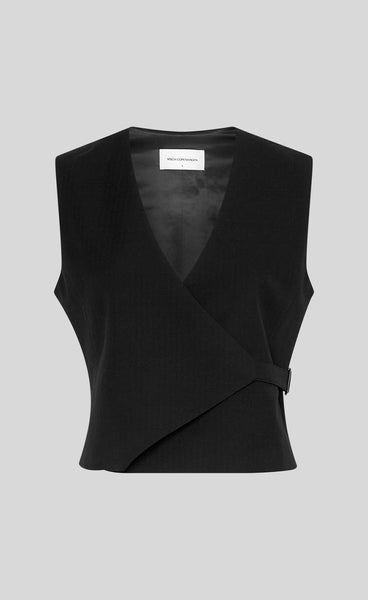 Machella waistcoat - black