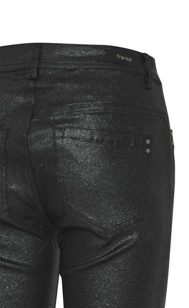 Tessa shimma pants - black