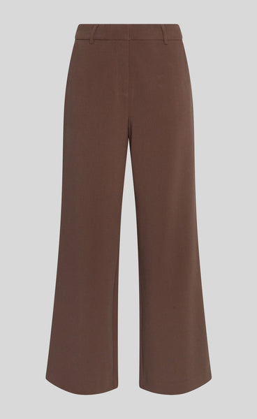Macy michelle HW wide pants - hot fudge
