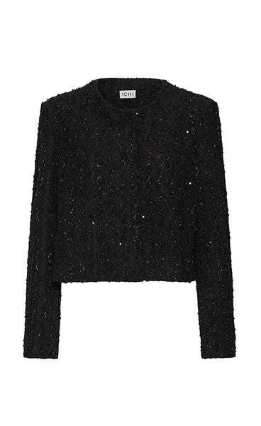 Ninky jacket - black glitter