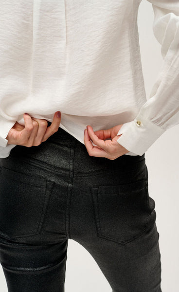 Tessa shimma pants - black