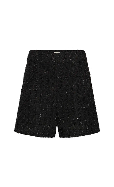 Ninky shorts - black glitter