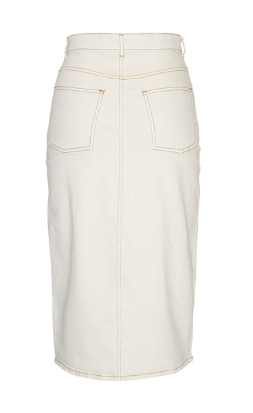 Denisse denim skirt - vanilla ice