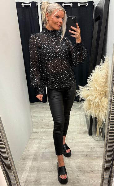 Cilja blouse - silver