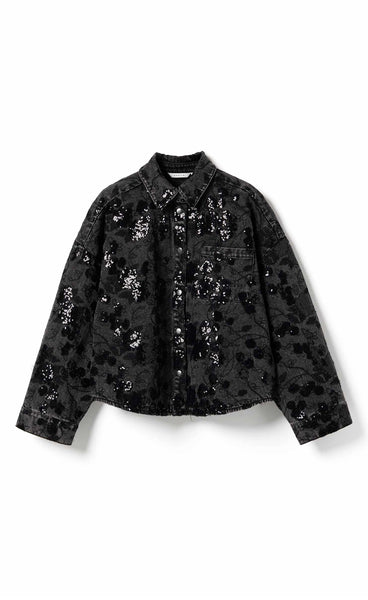 N-Lirinnah shirt - grey wash