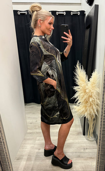 NÜ Cilje tunic dress - brown mix
