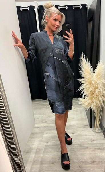 NÜ Cilje tunic dress - grey mix
