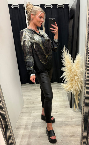 NÜ Elena shirt - brown mix
