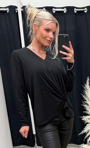NÜ Ditte ronnie blouse - black