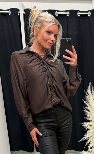 NÜ Ellen shirt - brown