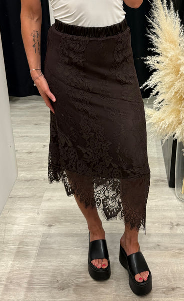 NÜ Essie skirt - brown