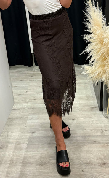 NÜ Essie skirt - brown