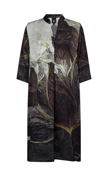 NÜ Cilje tunic dress - brown mix