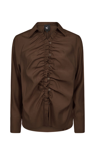 NÜ Ellen shirt - brown