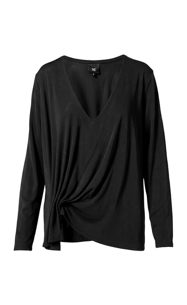 NÜ Ditte ronnie blouse - black