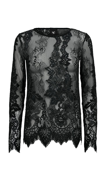 NÜ Charlotte top - black