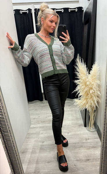 NÜMPH Nusamia cardigan - forest night