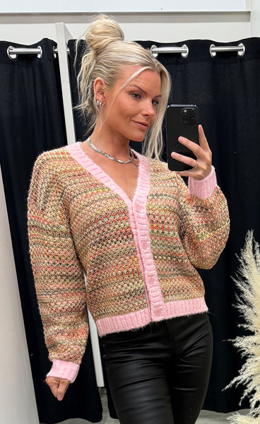 NÜMPH Nusamia cardigan - rosy touch