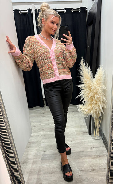 NÜMPH Nusamia cardigan - rosy touch