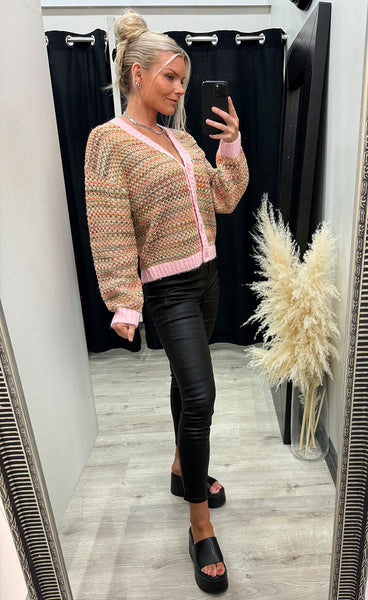 NÜMPH Nusamia cardigan - rosy touch