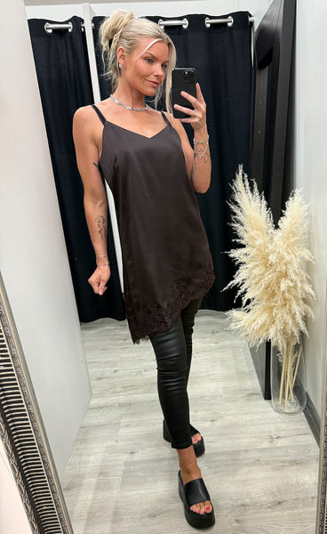 NÜMPH Nunadine dress - black coffee