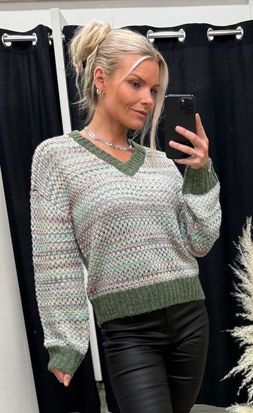 NÜMPH Nusamia pullover - forest night