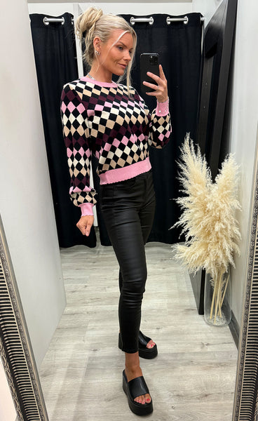 NÜMPH Nulina pullover - caviar